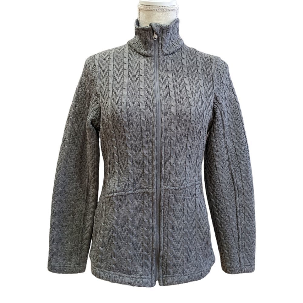 Spyder Women's Grey Major Cable Stryke Jacket Size M